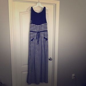 Torrid striped maxi dress